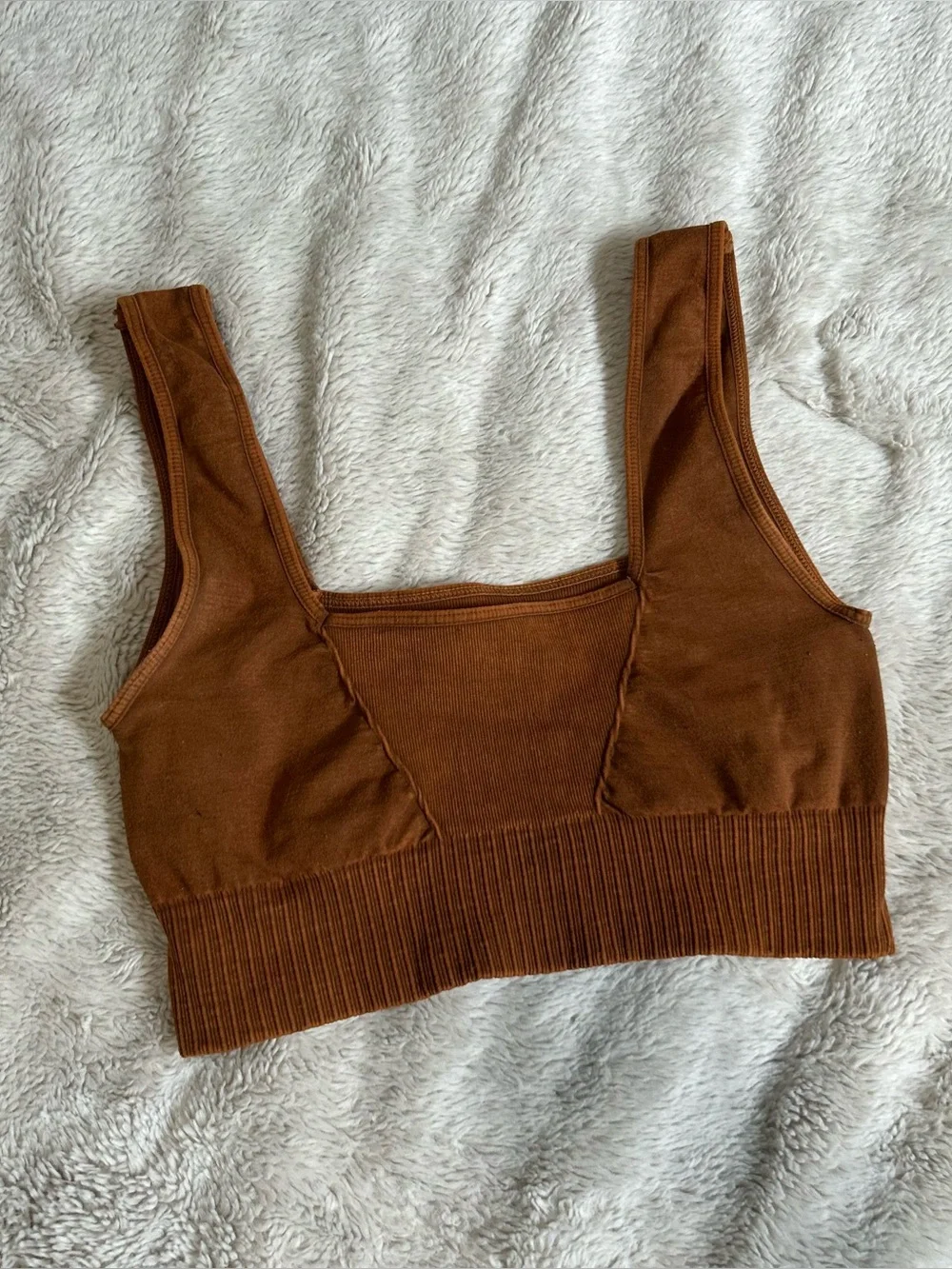 Free People Good Karma Square-Neck Bra